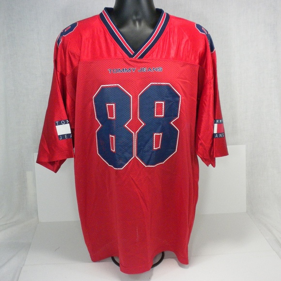 tommy hilfiger football shirt